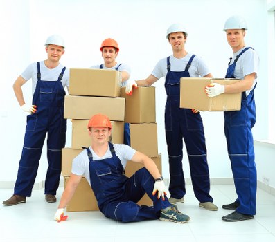 Efficient packing services for office move