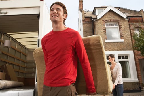 Business professionals planning a commercial move in Wandsworth